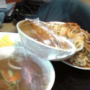 탕수육 대형 사고 