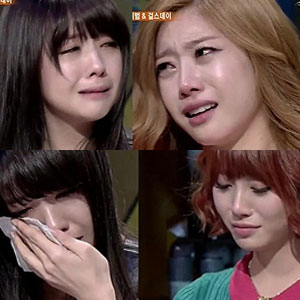 걸스데이 폭풍 눈물 홍서범 때문에...기겁! 
