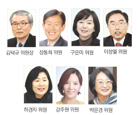 제17기 매일신문 독자위원회 위원장(가운데)을 비롯해 위원들이 11월 지면평가 회의를 진행하고 있다. 김태형 기자 thkim21@msnet.co.kr