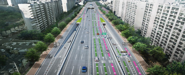 상화로 입체화사업이 추진될 경우 인근 주민들의 교통불편이 오히려 심화될 것이라는 지적이 제기됐다. 사진은 상화로 입체화사업 조감도. 매일신문 DB