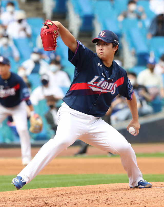 삼성라이온즈 최채흥. 삼성라이온즈 제공