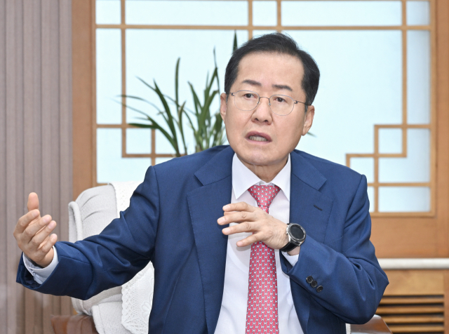 2021년 경선캠프 회계보고 의혹 관련 홍준표 사진