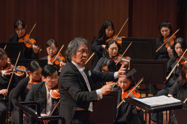 제514회 정기연주회 지휘 사진 ⓒDAEGUSYMPHONYORCHESTRA