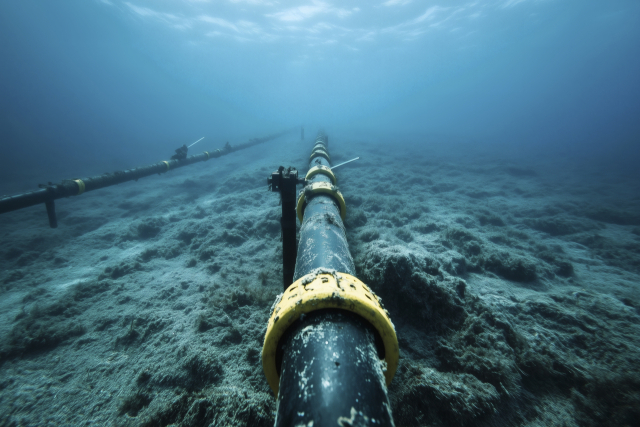 해저 통신 케이블 관련 이미지